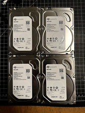 4x 3TB (12 TB Total) Seagate NAS Hard Drives - Tested + Working picture