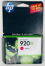 Genuine HP 920XL High Yield Magenta Ink Cartridge Exp. 12/2011 New Sealed picture