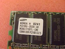 Samsung M368L1713DTL-CB0 128MB DDR PC2100 184pin from e-Machine T1840 picture