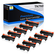 10x TN760 Toner Cartridge for Brother MFC-L2710DW MFC-L2750DW MFC-L2750DW picture