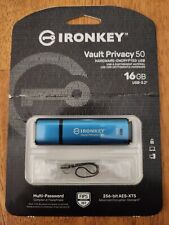 Kingston IronKey Vault Privacy 50 USB Drive 16GB,  256-bit, IKVP50/16GB picture