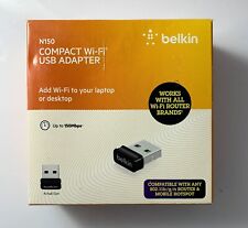 Belkin N150 Compact Wi-Fi USB for Laptop or Desktop Up to 150Mbps picture