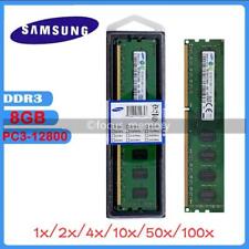 Samsung DDR3 1600 MHz PC3-12800 240PIN Desktop DIMM Memory 8 GB Modle 2Rx8 lot picture