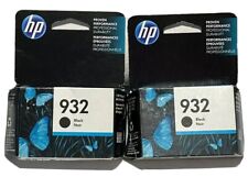 Lot of (2) Genuine HP Ink - 932 Black - Exp 5/20 Sale priced picture