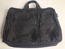 TUMI ALPHA Large Black Expandable Laptop Travel Bag 26160DH picture