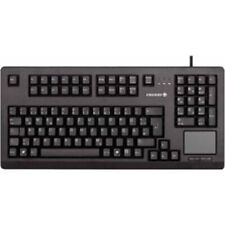 Cherry Compact QWERTY Mechnical USB Keyboard with Touchpad - 104 Keys, 16
