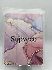 Supveco iPad 9th Generation 10.2 inch iPad Case/Cover Pink Marble  picture