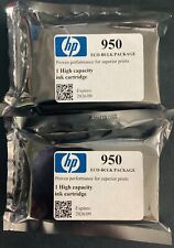 HP 950 - Black - (Quantity 2)- ECO-BULK PACKAGING - Genuine NEW -  picture