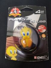 Vintage NEW SEALED Tweety Bird Looney Tunes 4GB Go USB Flash Drive Emtec BRD3 picture