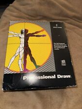 Professional Draw - Gold Disk - PC DOS 3.5 Disk - Complete In Box picture