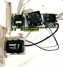 Adaptec ASR-81605Z SAS RAID CONTROLLER 1G CARD 12GB + AFM-700CC battery + cables picture