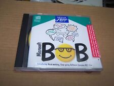 Microsoft Bob Software for Windows CD Unsealed Excellent Condition W/ COA picture