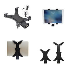 US 1-2 Pack Tablet Tripod Mount Clamp Holder for Apple iPad Samsung 7-10
