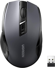 UGREEN Wireless Mouse 2.4G with USB Receiver, 5-Level 4000 DPI 6 Buttons picture