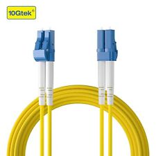 10G OS2 LC to LC Fiber Optic Cable Singlemode LC Duplex UPC OS2 Fiber Patch picture