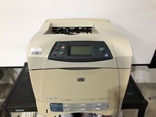 HP LaserJet 4350n Workgroup Laser Printer, w/TONER & 239K Pg COUNT -TESTED/RESET picture