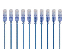 Monoprice Cat6A Ethernet Patch Cable - Snagless RJ45, 550Mhz, 10G, UTP, Pure Bar picture