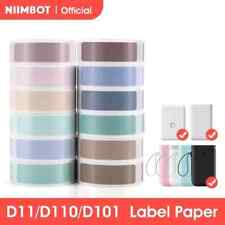 Niimbot D110 D11 D101 Mini Thermal Label Printer Paper Waterproof Anti-Oil Print picture