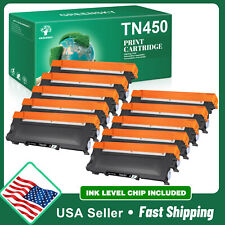 10 PK TN450 High Yield Toner For Brother TN-420 450 Hl-2270DW 2280DW MFC-7360N picture