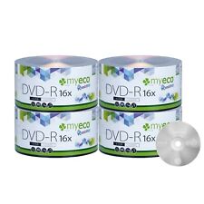 200 Pack MyEco DVD-R DVDR 16X 4.7GB Economy Branded Logo Blank Recordable Disc picture