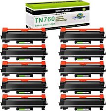 10PK TN760 Compatible For Toner Cartridge for Brother MFC-L2750DWXL DCP-L2550DW picture