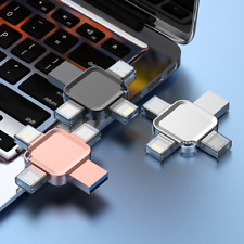 Mini 2TB 1TB USB Flash Drive 4 in 1 USB 3.0 Flash Drive Type C For IOS Android picture
