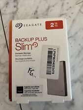 Seagate Backup Plus Slim 2TB External Hard Drive Portable HDD picture