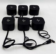 LOT OF 6 HP HSN-1X01 Thunderbolt G2 USB Type-C Docking Station picture