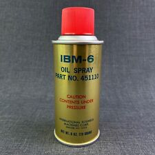 Vintage IBM-6 Oil Spray Can Part Number 451110 New Old Stock NOS Unused picture