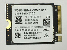 WD pc SN740 512GB 1TB 2TB M.2 2230 SSD NVMe PCIe4x4 For Steam Deck ASUS ROG Flow picture