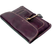 file Folder pocket cow Leather laptop bag Briefcase iPad Case pouch purple 800 picture