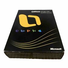Genuine Retail Microsoft Office Mac 2008 Business Edition With Disks and Key picture