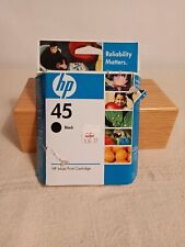 Genuine HP Inkjet 45 Black Ink Cartridge 51645A Exp Oct 2009 Sealed picture