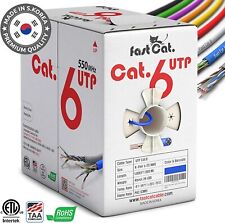 fast Cat. Cat6 Copper Ethernet Cable 1000ft - 23 AWG, CMR, 550MHZ / 10GB UTP LAN picture
