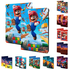 Super Mario Movie Auto Wake/Sleep Cover Stand Smart Case for iPad 9/8/7th Air 3 picture