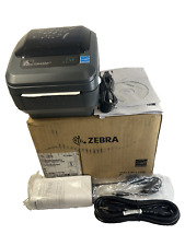 Zebra GX420d Direct Thermal Desktop Printer- USB, Serial, RJ45 GX42-202410-000 picture