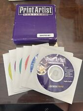1998 Print Artist Platinum Edition #1 Publisher Graphics Software  7 Disc Set  picture