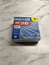 (MAC) Maxell 7 10 packs MF 2HD 1.44 MB 3.5 Inch HD Floppy Disks New, SEALED picture