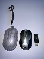 Microsoft  Wireless Notebook Presenter Mouse 8000 with USB +Clear Case battery picture