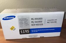 Genuine Samsung MLT-D119S Black Toner Cartridge Models ML-2010D3/ 1610D2 SEALED picture