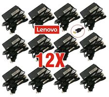 Lot of 12 Genuine Lenovo 65W 20V 3.25A AC/DC Power Adapter Slim-Tip For ThinkPad picture