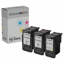 3PK PG-240XL CL-241XL Inkjet Cartridge for Canon PIXMA MG and MX Series Printers picture