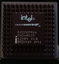 Intel DX2ODPR-66 MHz OverDrive 486DX2-66 SZ904 Socket 3  picture