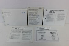 IBM 8271 NWAYS ETHERNET LAN SWITCH MODEL 712 MANUAL & QUICK REERENCE GUIDE  picture
