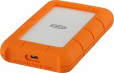 LaCie - Rugged 5TB External USB-C, USB 3.1 Gen 1 Portable Hard Drive - Orange... picture