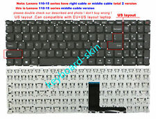 New Lenovo V110-15AST V110-15IAP V110-15IKB V110-15ISK Laptop Keyboard US Black picture