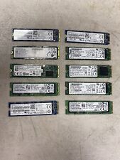 Lot of 10 mixed brand 128 GB m.2 sata TESTED picture