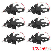 1/2/4/6PCS DC 12V 18V Universal Case Cooling Fan for Induction Cooker Repair USA picture