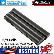 6/9 Cell Battery For Dell Latitude E6540 E6530 E6440 E6430 E6420 312-1163 NHXVW picture