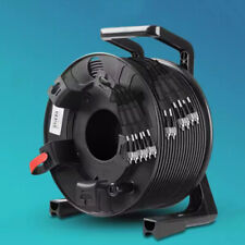 New 50M ST-ST Outdoor Armored OM3 MM 12 Strands with Fiber Tactical Cable Reel picture